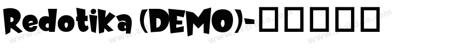 Redotika (DEMO)字体转换